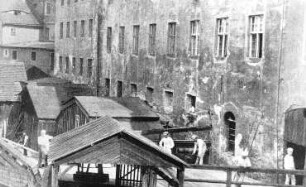 Görlitz. Dreiradenmühle um 1890, Repro