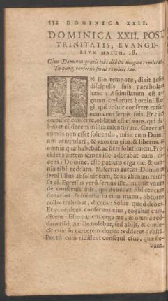 Dominica XXII. Post Trinitatis ...