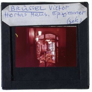 Brüssel, Musée Horta : Esszimmer