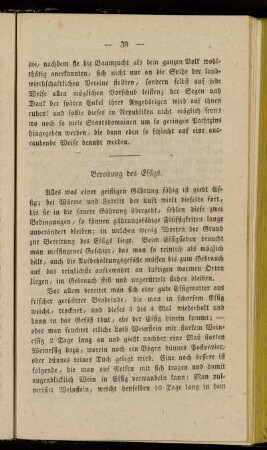 Bereitung des Essigs