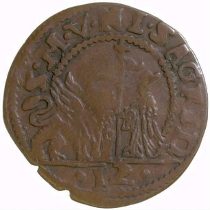 Münze, Soldo, 1675 - 1676