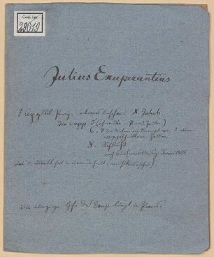 Opusculum - BSB Clm 29358(1
