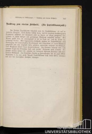 Nachtrag zum vierten Abschnitt. (Die Topfobstbaumzucht.)