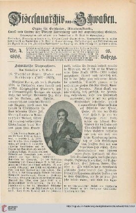 16: Schwäbische Biographien : Matthäus Kern, Maler aus Riedhausen (1801-1852)