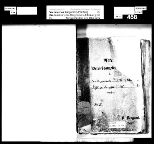 Betriebsangelegenheiten bei Martinzeche Fundgrube zu Berggießhübel, Band 2