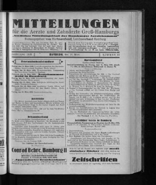 Jahrgang 1928, Hamburg, den 18. März, Nummer 12