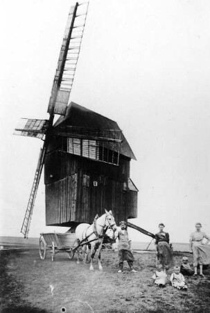 Thallwitz-Röcknitz-Treben. Bockmühle, vor 1945, Repro