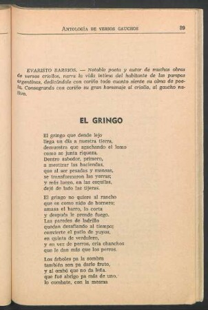El gringo
