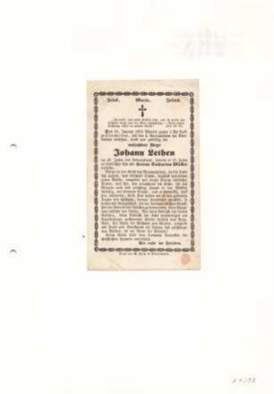 Lethen, Johann