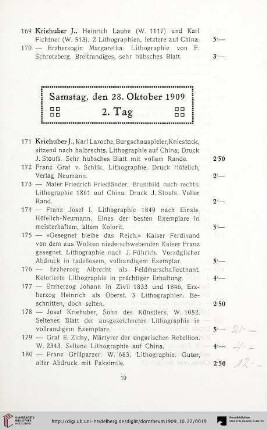 Samstag, den 23. Oktober 1909 (Nr. 171-319)