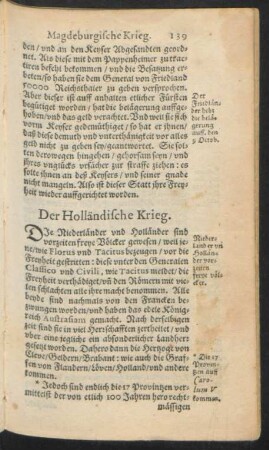Der Holländische Krieg