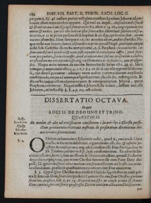 Dissertatio Octava.