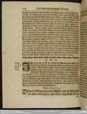 Die fünff und siebenzigste Predigt aus Zach. X. v. 2.