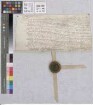 Lindenfels: Übergabebrief des Schenk Eberhardts, Herrn zu Erpach und Bickenbach an Ludwigen Pfalzgrafen bei Rhein aller Leibeigenen, so in die Her...