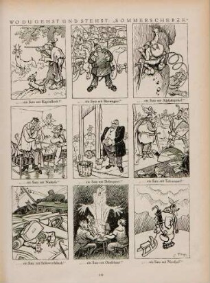 "Wo du gehst und stehst: 'Sommerscherze'"