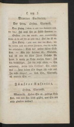 Vierter Auftritt. Der Prinz. Orsina. Marinelli.