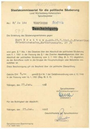 Breitung, Kurt