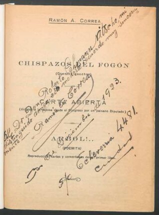 [Dedicatoria a Robert Lehmann-Nitsche]
