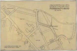 Fischer, Theodor; Forbach; Bebauungsplan - Forbach Süd (Abänderung des Bebauungsplans)