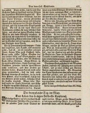 Der dreyzehende Tag im May