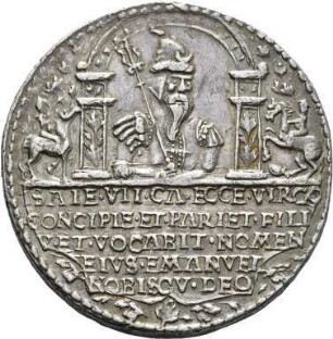 Prophet Jesaja/Anbetung des Jesuskindes