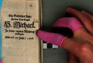 Ein Geistliches Lied, Zu dem Ertz-Engel S. Michael : In seiner eygnen Melodey zusingen