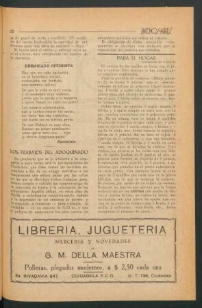 Demasiado optimista