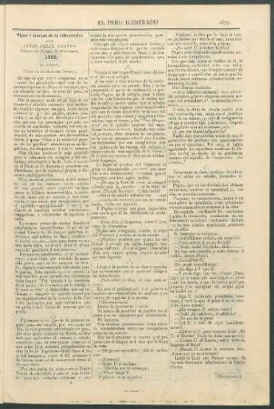 Tipos y escenas de la vida escolar. : 1888. El ocioso. (Leído en la Isla de San Lorenzo.)