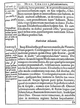 Nativitas Iohannis.