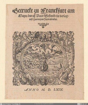 Druckermarke Schmid, Peter / Feyerabend, Hieronymus