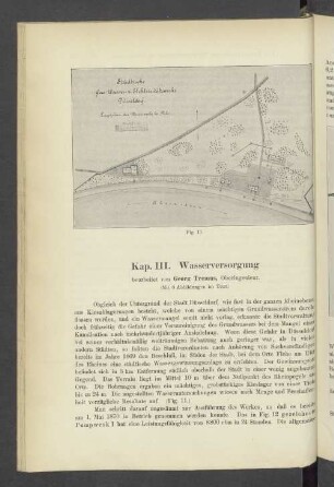 Kap. III. Wasserversorgung