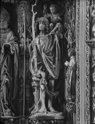 Mittelschrein — Heiliger Christopherus