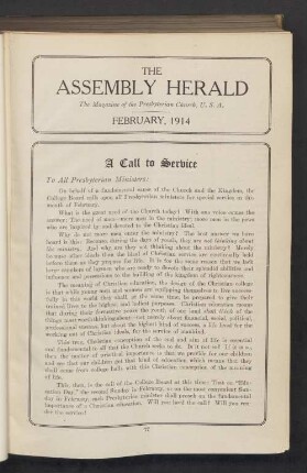 February, 1914