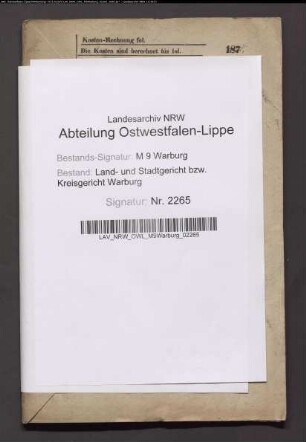 Erblasser: Stickel, Friedrich; Erblasser: Stickel, Therese, geb. Dierkes: