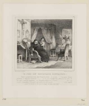Sterbender Pater, Blatt 6 der Folge "Leben des Valentin"