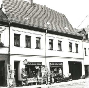 Pegau, Breitstraße 11. Wohnhaus (um 1800). Straßenansicht