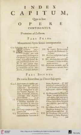 Index capitum, quae in hoc opere continentur