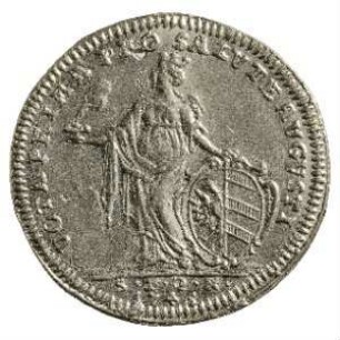Münze, 1/2 Dukat, Dukat, 1745