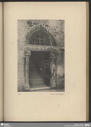 Portal eines Hauses