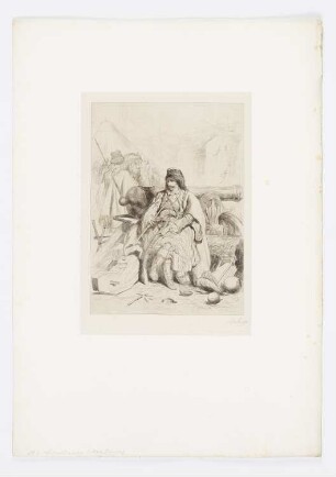 Chef Albanais, Blatt 6 der Folge "Bevölkerung der Donauprovinzen im Jahr 1854"