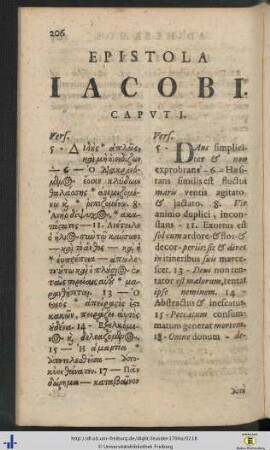 Epistola Iacobi.
