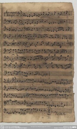 Fasch, J. F.[?], Suiten, D-Dur / Ausw.