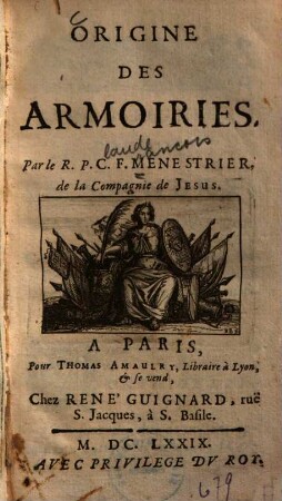 Origine des armoiries, [1]