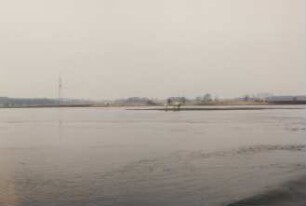 Hochwasser der Aller 1994 bei Hademstorf