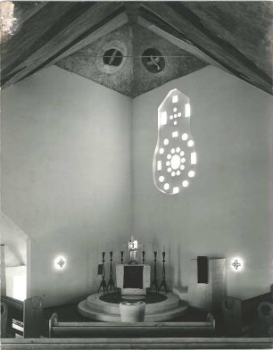 Gulbransson, Olaf Andreas; Taufkirchen / Vils; Johanneskirche - Altarraum