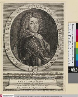 FRANÇOIS LOUIS DE BOURBON PRINCE DE CONTI