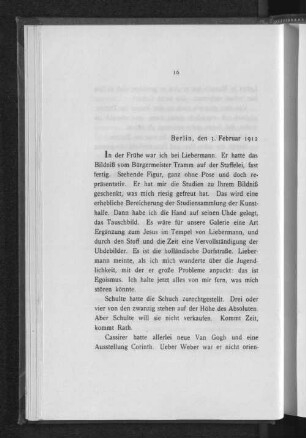 Berlin, den 3. Februar 1912