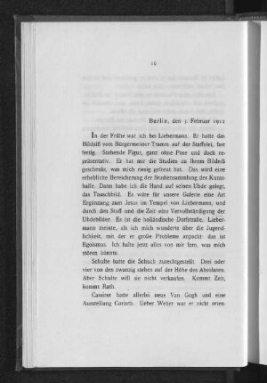Berlin, den 3. Februar 1912