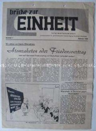 Informationsblatt des Landesausschusses für gesamtdeutsche Verständigung Nordrhein-Westfalen