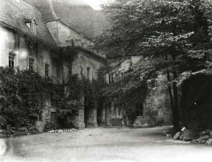 Scharfenstein, Burghof : Scharfenstein. Burg. Hof
